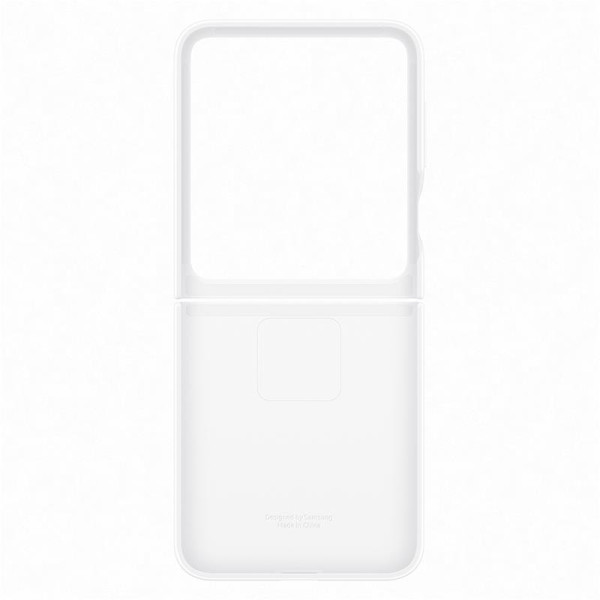 Galaxy flip7 fe  silicone case, white