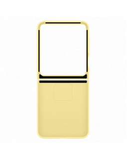 Galaxy flip6 silicone ümbris, kollane Galaxy flip6 silicone ümbris, kollane
