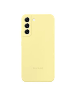 Samsung galaxy s22+ silikoonümbris, kollane