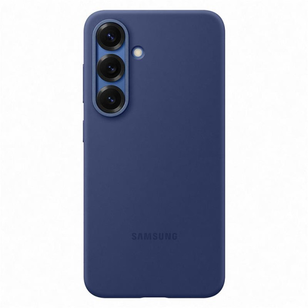 Galaxy s25 silicone case, sinine