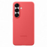 Galaxy s25 silicone case, punane