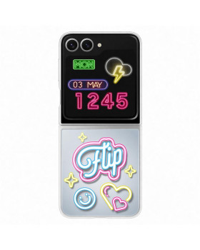 Galaxy flip6 flipsuit ümbris, läbipaistev