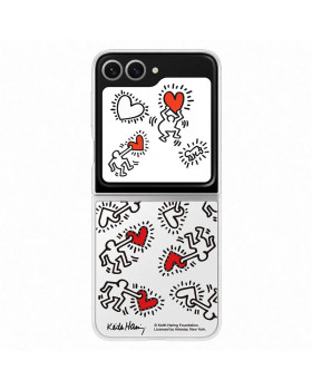 Galaxy flip6 flipsuit ümbris, valge