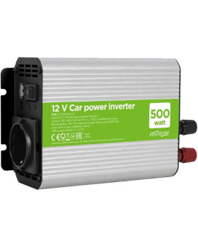 Inverter gembird 12v-> 500w + usb port