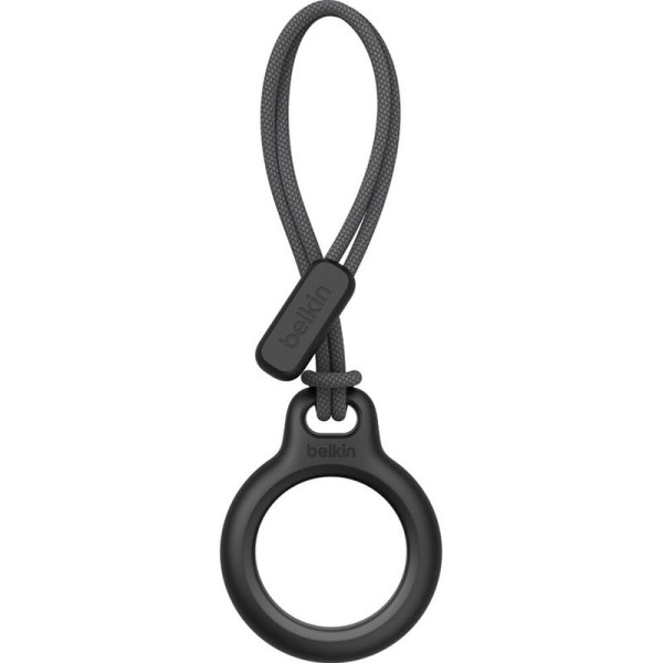 Belkin airtag secure holder strap, black