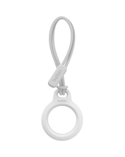 Belkin airtag secure holder strap, white