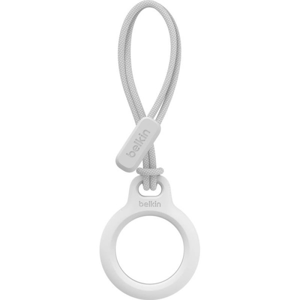 Belkin airtag secure holder strap, white
