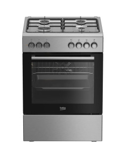 Gaasipliit elektriahjuga, beko, 60cm