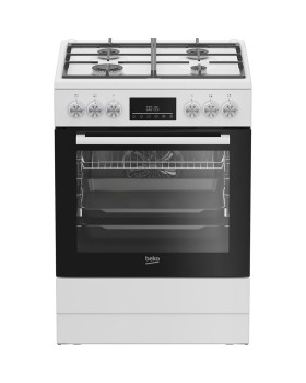 Gaasipliit elektriahjuga, beko, 60cm