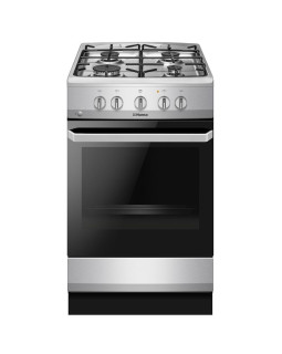 Gaasipliit gaasiahjuga, hansa, 50cm, rst.vaba Gaasipliit gaasiahjuga, hansa, 50cm, rst.vaba