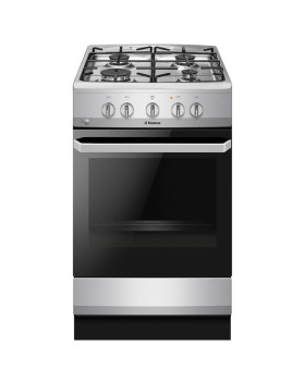 Gaasipliit gaasiahjuga, hansa, 50cm, rst.vaba Gaasipliit gaasiahjuga, hansa, 50cm, rst.vaba