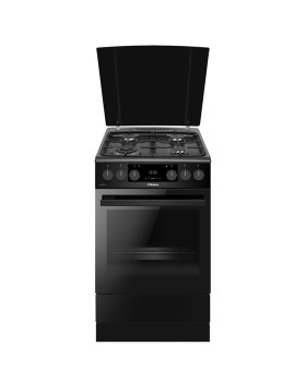 Gaasipliit elektriahjuga hansa 50cm must Gaasipliit elektriahjuga hansa 50cm must