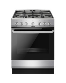 Gaasipliit elektriahjuga, hansa, 60cm, rst.vaba