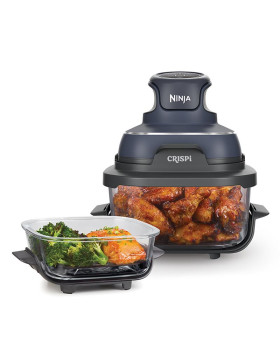 Kuumaõhufritüür ninja crispi 4-in-1 portable glass, sinine