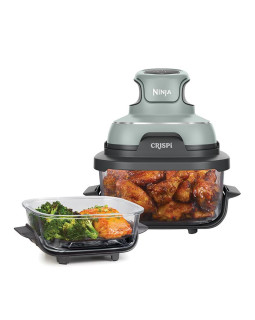 Kuumaõhufritüür ninja crispi 4-in-1 portable glass, roheline Kuumaõhufritüür ninja crispi 4-in-1 portable glass, roheline