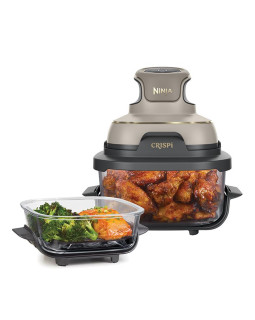 Kuumaõhufritüür ninja crispi 4-in-1 portable glass, beež