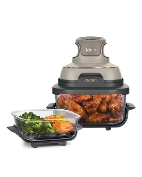 Kuumaõhufritüür ninja crispi 4-in-1 portable glass, beež