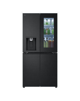 Külmik sbs lg 179cm mattmust