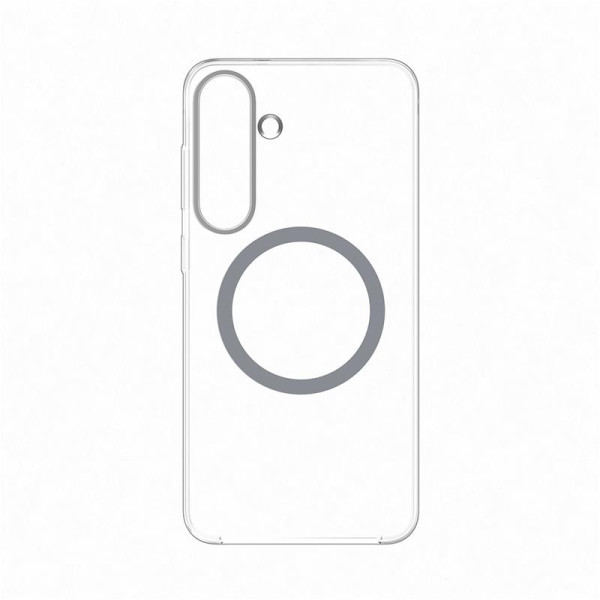 Galaxy s25+ clear magnet case, läbipaistev
