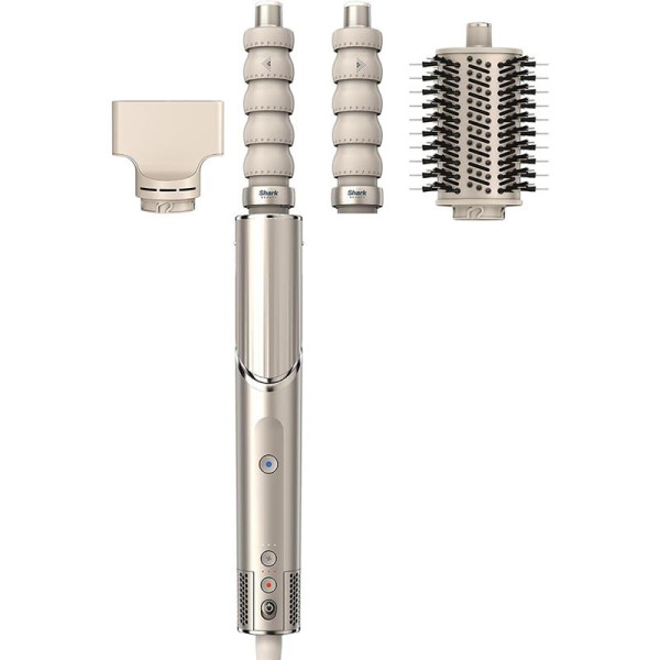 Juuste kujundamise seade shark flexstyle 3-in-1, kuldne