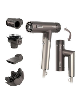 Föön shark speedstyle pro flex  4-ühes, moka/hõbedane