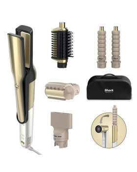 Juuste kujundamise seade shark glam straight,wavy,curly, kuld Juuste kujundamise seade shark glam straight,wavy,curly, kuld