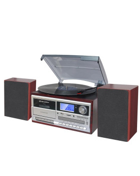 Retro muusikakeskus roadstar, cd/vinüül, kassett, brown Retro muusikakeskus roadstar, cd/vinüül, kassett, brown