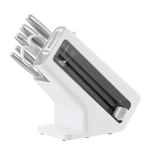 Nugade komp.ninja staysharp stainless 6tk+puidust hoidja, valge