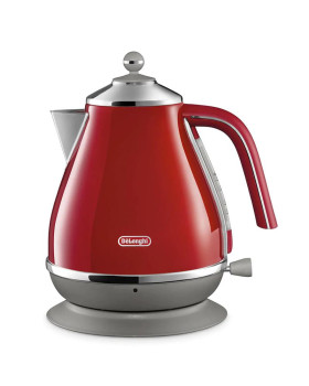 Veekeetja delonghi icona capitals, punane Veekeetja delonghi icona capitals, punane
