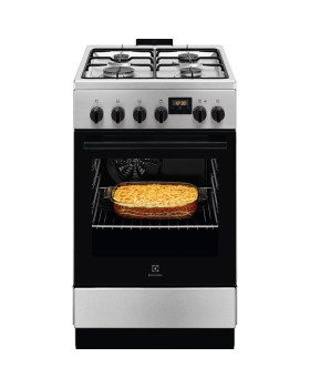 Gaasipliit elektriahjuga, electrolux, 50cm, rst