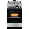 Gaasipliit elektriahjuga, electrolux, 50cm, rst