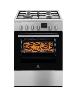 Gaasipliit elektriahjuga electrolux