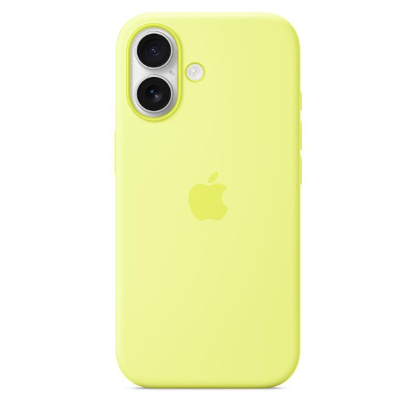 Iphone 17 silicone case with magsafe, neon yellow Iphone 17 silicone case with magsafe, neon yellow