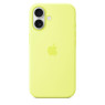 Iphone 17 silicone case with magsafe, neon yellow