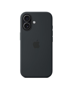 Iphone 17 silicone case with magsafe, black Iphone 17 silicone case with magsafe, black