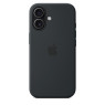Iphone 17 silicone case with magsafe, black