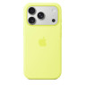 Iphone 17 pro silicone case with magsafe, neon yellow