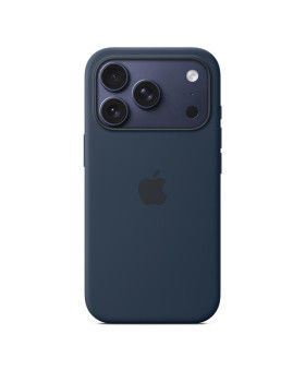Iphone 17 pro silicone case with magsafe, midnight