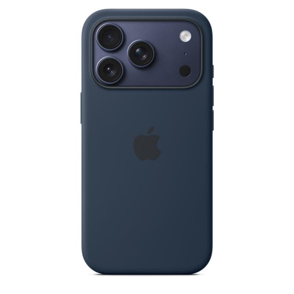 Iphone 17 pro silicone case with magsafe, midnight