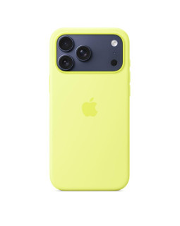 Iphone 17 pro max silicone case with magsafe, neon yellow Iphone 17 pro max silicone case with magsafe, neon yellow