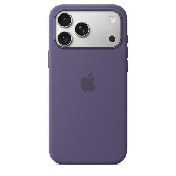 Iphone 17 pro max silicone case with magsafe, purple