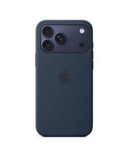 Iphone 17 pro max silicone case with magsafe, midnight