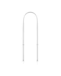 Crossbody strap, light gray Crossbody strap, light gray