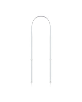 Crossbody strap, light gray