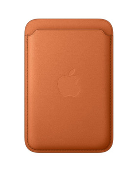 Iphone finewoven wallet with magsafe, fox orange