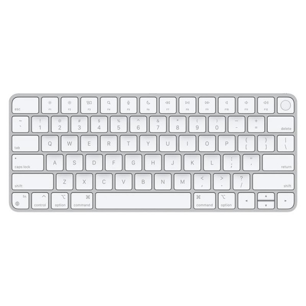 Klaviatuur apple magic keyboard with touch id, rus, hõbe