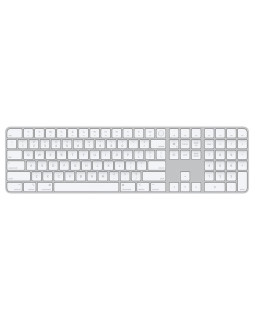 Klaviatuur apple magic keyboard with touch id, num.kp, eng, hõbe