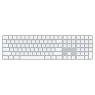 Klaviatuur apple magic keyboard with touch id, num.kp, eng, hõbe