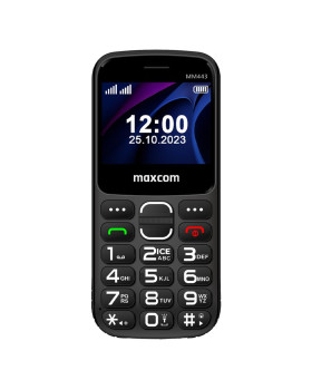 Maxcom mm443 4g dokiga nuputelefon, must Maxcom mm443 4g dokiga nuputelefon, must