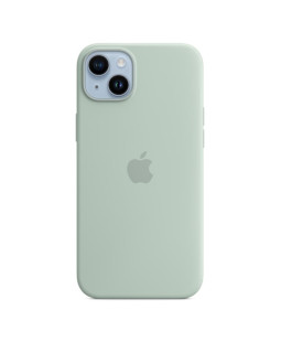 Iphone 14 plus magsafe silikoonümbris, heleroheline